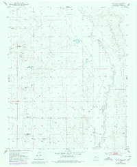 1952 Map of Valencia County, NM, 1980 Print