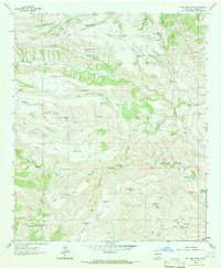 Download a high-resolution, GPS-compatible USGS topo map for Bell Mountain, NM (1965 edition)