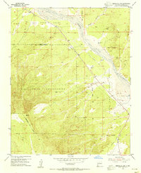 Download a high-resolution, GPS-compatible USGS topo map for Bernalillo NW, NM (1955 edition)