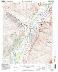 Download a high-resolution, GPS-compatible USGS topo map for Bernalillo, NM (2007 edition)