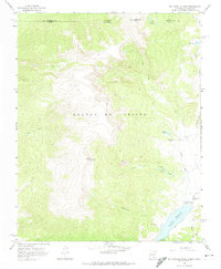 Download a high-resolution, GPS-compatible USGS topo map for Big Costilla Peak, NM (1974 edition)