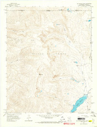 Download a high-resolution, GPS-compatible USGS topo map for Big Costilla Peak, NM (1968 edition)
