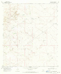 preview thumbnail of historical topo map of Eddy County, NM in 1968