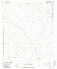 Download a high-resolution, GPS-compatible USGS topo map for Bitter Creek, NM (1982 edition)