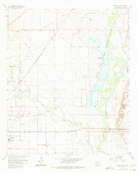 Download a high-resolution, GPS-compatible USGS topo map for Bitter Lake, NM (1975 edition)