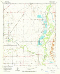 Download a high-resolution, GPS-compatible USGS topo map for Bitter Lake, NM (1964 edition)
