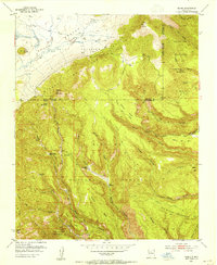 Download a high-resolution, GPS-compatible USGS topo map for Bland, NM (1954 edition)