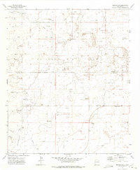 preview thumbnail of historical topo map of Lea County, NM in 1972