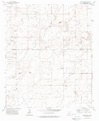 Download a high-resolution, GPS-compatible USGS topo map for Bledsoe SW, NM (1988 edition)