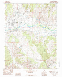 Download a high-resolution, GPS-compatible USGS topo map for Bloomfield, NM (1985 edition)