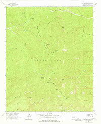 Download a high-resolution, GPS-compatible USGS topo map for Blue Mountain, NM (1978 edition)