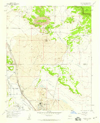 Download a high-resolution, GPS-compatible USGS topo map for Bluewater, NM (1959 edition)