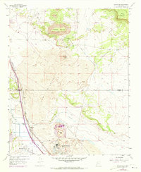 Download a high-resolution, GPS-compatible USGS topo map for Bluewater, NM (1973 edition)