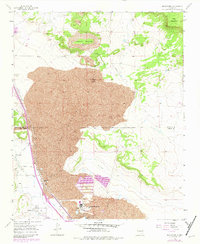 Download a high-resolution, GPS-compatible USGS topo map for Bluewater, NM (1981 edition)