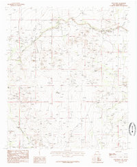 Download a high-resolution, GPS-compatible USGS topo map for Bond Draw, NM (1985 edition)