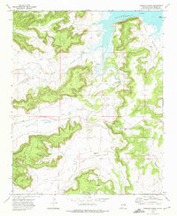 preview thumbnail of historical topo map of San Miguel County, NM in 1972