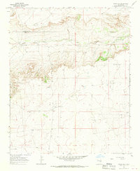 Download a high-resolution, GPS-compatible USGS topo map for Borica SW, NM (1969 edition)