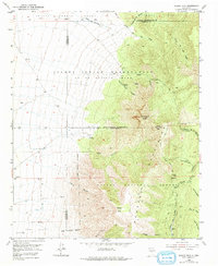preview thumbnail of historical topo map of Torrance County, NM in 1954