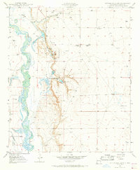 Download a high-resolution, GPS-compatible USGS topo map for Bottomless Lakes, NM (1968 edition)
