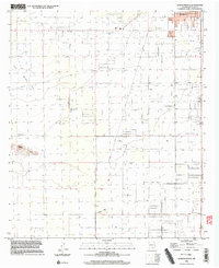 Download a high-resolution, GPS-compatible USGS topo map for Bowlin Ranch, NM (2003 edition)