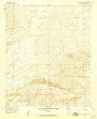 preview thumbnail of historical topo map of Eddy County, NM in 1957