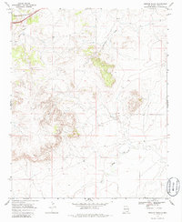 Download a high-resolution, GPS-compatible USGS topo map for Briscoe Ranch, NM (1986 edition)