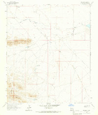 Download a high-resolution, GPS-compatible USGS topo map for Brockman, NM (1966 edition)