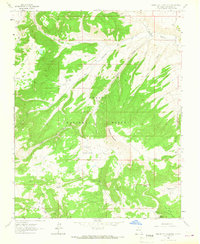 Download a high-resolution, GPS-compatible USGS topo map for Broke Off Mountain, NM (1967 edition)