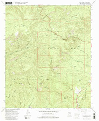 Download a high-resolution, GPS-compatible USGS topo map for Bull Basin, NM (1980 edition)