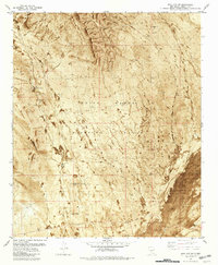 Download a high-resolution, GPS-compatible USGS topo map for Bull Gap, NM (1981 edition)