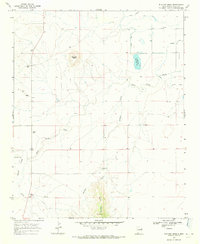 Download a high-resolution, GPS-compatible USGS topo map for Bulldog Mesa, NM (1971 edition)