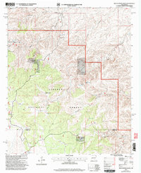 Download a high-resolution, GPS-compatible USGS topo map for Bullis Spring Ranch, NM (2003 edition)
