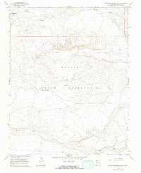 Download a high-resolution, GPS-compatible USGS topo map for Burnham Trading Post, NM (1969 edition)