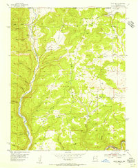 preview thumbnail of historical topo map of San Juan County, NM in 1954