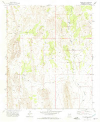 preview thumbnail of historical topo map of Socorro County, NM in 1972