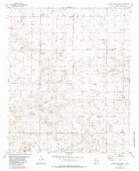 Download a high-resolution, GPS-compatible USGS topo map for Button Mesa North, NM (1986 edition)