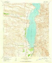 Download a high-resolution, GPS-compatible USGS topo map for Caballo, NM (1964 edition)