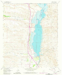 Download a high-resolution, GPS-compatible USGS topo map for Caballo, NM (1981 edition)