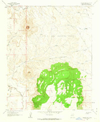Download a high-resolution, GPS-compatible USGS topo map for Cabezon Peak, NM (1963 edition)