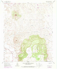 Download a high-resolution, GPS-compatible USGS topo map for Cabezon Peak, NM (1989 edition)