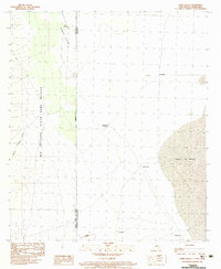Download a high-resolution, GPS-compatible USGS topo map for Cabin Wells, NM (1983 edition)