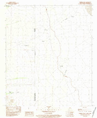 preview thumbnail of historical topo map of Hidalgo County, NM in 1983