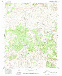 Download a high-resolution, GPS-compatible USGS topo map for Canada Calladita, NM (1989 edition)