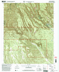 Download a high-resolution, GPS-compatible USGS topo map for Canada NW, NM (2003 edition)