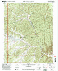 Download a high-resolution, GPS-compatible USGS topo map for Canada Ojitos, NM (2003 edition)