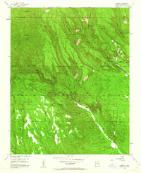 Download a high-resolution, GPS-compatible USGS topo map for Canada, NM (1963 edition)