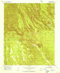 Download a high-resolution, GPS-compatible USGS topo map for Canada, NM (1955 edition)