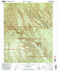 Download a high-resolution, GPS-compatible USGS topo map for Canada, NM (2003 edition)