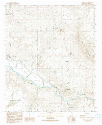 Download a high-resolution, GPS-compatible USGS topo map for Canador Peak, NM (1991 edition)