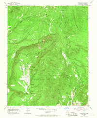 Download a high-resolution, GPS-compatible USGS topo map for Canjilon SE, NM (1967 edition)